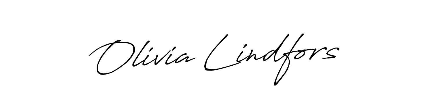 How to make Olivia Lindfors signature? Antro_Vectra_Bolder is a professional autograph style. Create handwritten signature for Olivia Lindfors name. Olivia Lindfors signature style 7 images and pictures png