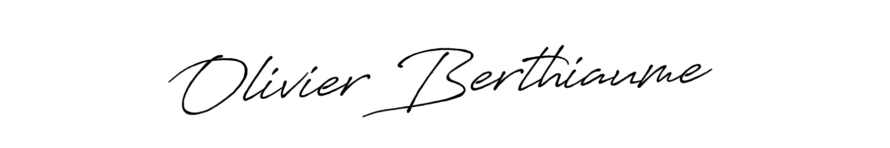 Make a beautiful signature design for name Olivier Berthiaume. Use this online signature maker to create a handwritten signature for free. Olivier Berthiaume signature style 7 images and pictures png