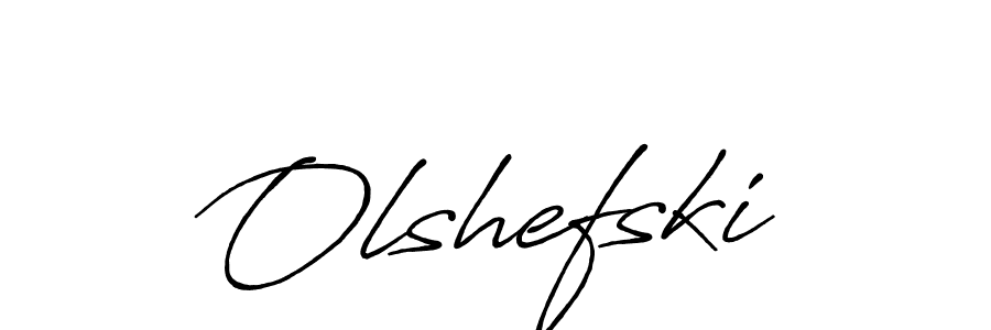 Best and Professional Signature Style for Olshefski. Antro_Vectra_Bolder Best Signature Style Collection. Olshefski signature style 7 images and pictures png