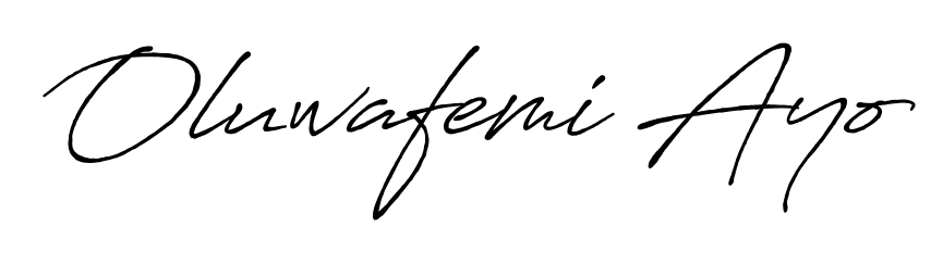 How to make Oluwafemi Ayo signature? Antro_Vectra_Bolder is a professional autograph style. Create handwritten signature for Oluwafemi Ayo name. Oluwafemi Ayo signature style 7 images and pictures png