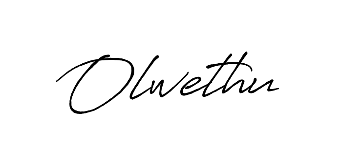 Antro_Vectra_Bolder is a professional signature style that is perfect for those who want to add a touch of class to their signature. It is also a great choice for those who want to make their signature more unique. Get Olwethu name to fancy signature for free. Olwethu signature style 7 images and pictures png