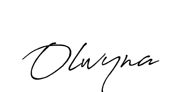Antro_Vectra_Bolder is a professional signature style that is perfect for those who want to add a touch of class to their signature. It is also a great choice for those who want to make their signature more unique. Get Olwyna name to fancy signature for free. Olwyna signature style 7 images and pictures png