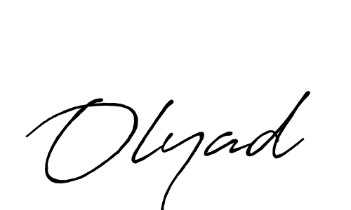 The best way (Antro_Vectra_Bolder) to make a short signature is to pick only two or three words in your name. The name Olyad include a total of six letters. For converting this name. Olyad signature style 7 images and pictures png