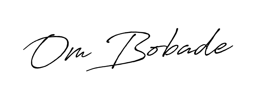 Similarly Antro_Vectra_Bolder is the best handwritten signature design. Signature creator online .You can use it as an online autograph creator for name Om Bobade. Om Bobade signature style 7 images and pictures png