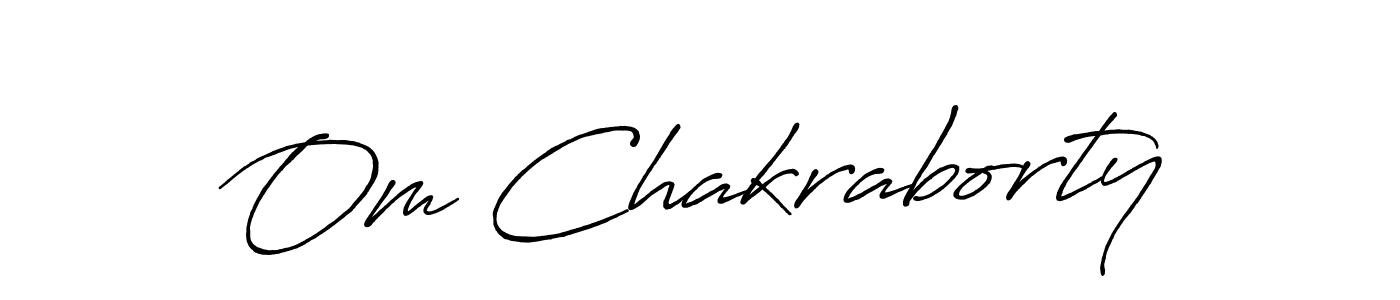 Once you've used our free online signature maker to create your best signature Antro_Vectra_Bolder style, it's time to enjoy all of the benefits that Om Chakraborty name signing documents. Om Chakraborty signature style 7 images and pictures png