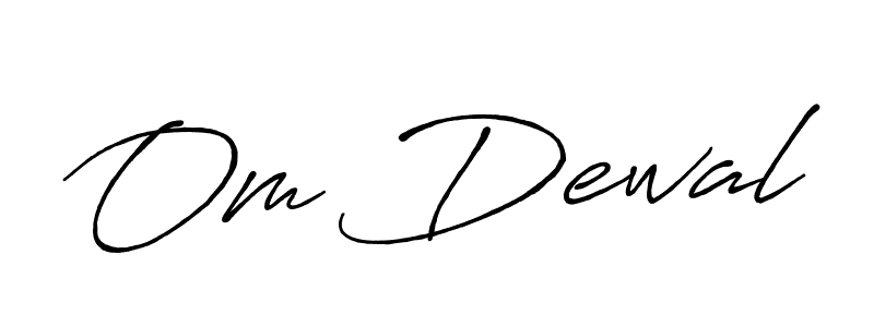 You can use this online signature creator to create a handwritten signature for the name Om Dewal. This is the best online autograph maker. Om Dewal signature style 7 images and pictures png