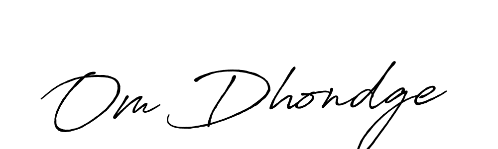 You can use this online signature creator to create a handwritten signature for the name Om Dhondge. This is the best online autograph maker. Om Dhondge signature style 7 images and pictures png