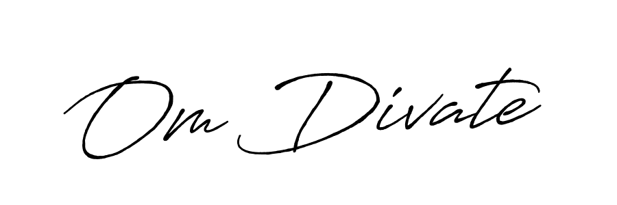 How to Draw Om Divate signature style? Antro_Vectra_Bolder is a latest design signature styles for name Om Divate. Om Divate signature style 7 images and pictures png