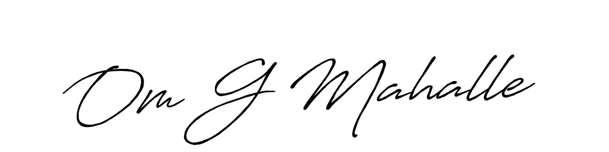 This is the best signature style for the Om G Mahalle name. Also you like these signature font (Antro_Vectra_Bolder). Mix name signature. Om G Mahalle signature style 7 images and pictures png