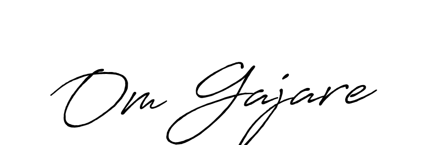 The best way (Antro_Vectra_Bolder) to make a short signature is to pick only two or three words in your name. The name Om Gajare include a total of six letters. For converting this name. Om Gajare signature style 7 images and pictures png