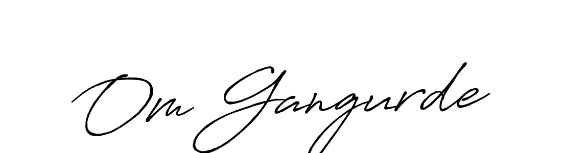 Best and Professional Signature Style for Om Gangurde. Antro_Vectra_Bolder Best Signature Style Collection. Om Gangurde signature style 7 images and pictures png