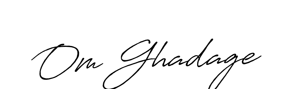 You can use this online signature creator to create a handwritten signature for the name Om Ghadage. This is the best online autograph maker. Om Ghadage signature style 7 images and pictures png