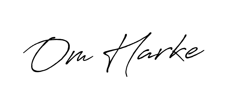 Use a signature maker to create a handwritten signature online. With this signature software, you can design (Antro_Vectra_Bolder) your own signature for name Om Harke. Om Harke signature style 7 images and pictures png