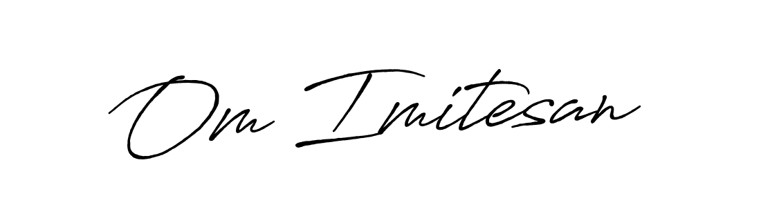 You should practise on your own different ways (Antro_Vectra_Bolder) to write your name (Om Imitesan) in signature. don't let someone else do it for you. Om Imitesan signature style 7 images and pictures png