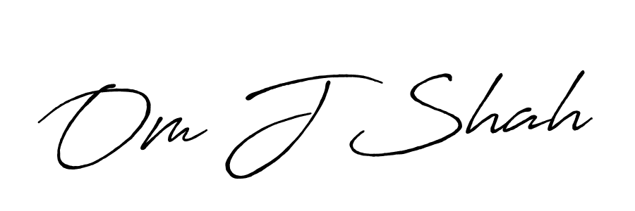 It looks lik you need a new signature style for name Om J Shah. Design unique handwritten (Antro_Vectra_Bolder) signature with our free signature maker in just a few clicks. Om J Shah signature style 7 images and pictures png
