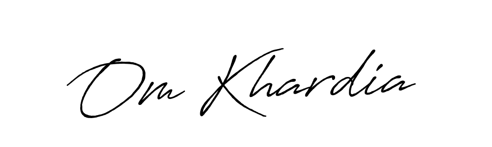 You can use this online signature creator to create a handwritten signature for the name Om Khardia. This is the best online autograph maker. Om Khardia signature style 7 images and pictures png