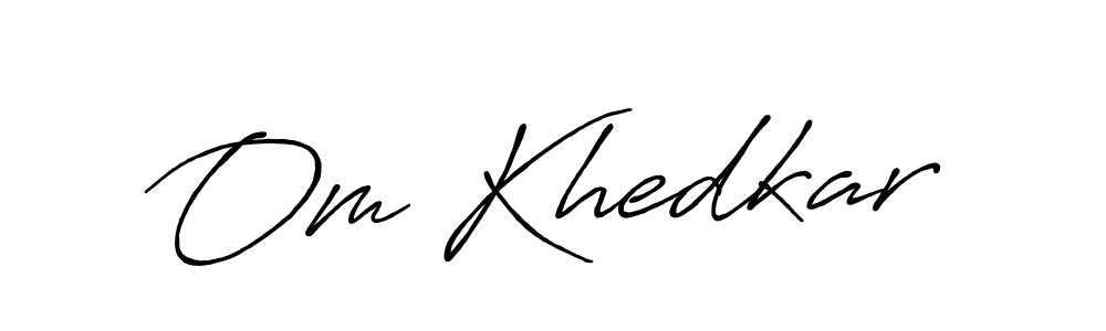 Here are the top 10 professional signature styles for the name Om Khedkar. These are the best autograph styles you can use for your name. Om Khedkar signature style 7 images and pictures png