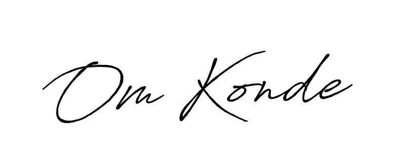 Similarly Antro_Vectra_Bolder is the best handwritten signature design. Signature creator online .You can use it as an online autograph creator for name Om Konde. Om Konde signature style 7 images and pictures png