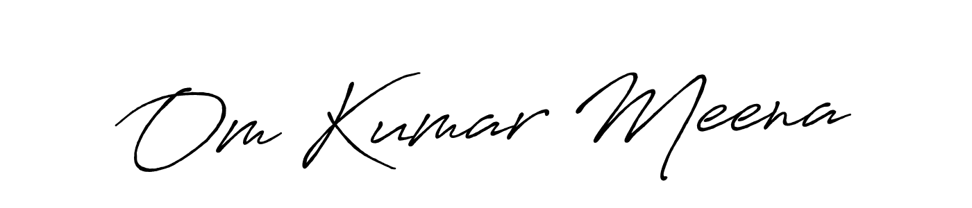 You can use this online signature creator to create a handwritten signature for the name Om Kumar Meena. This is the best online autograph maker. Om Kumar Meena signature style 7 images and pictures png
