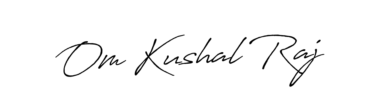Once you've used our free online signature maker to create your best signature Antro_Vectra_Bolder style, it's time to enjoy all of the benefits that Om Kushal Raj name signing documents. Om Kushal Raj signature style 7 images and pictures png