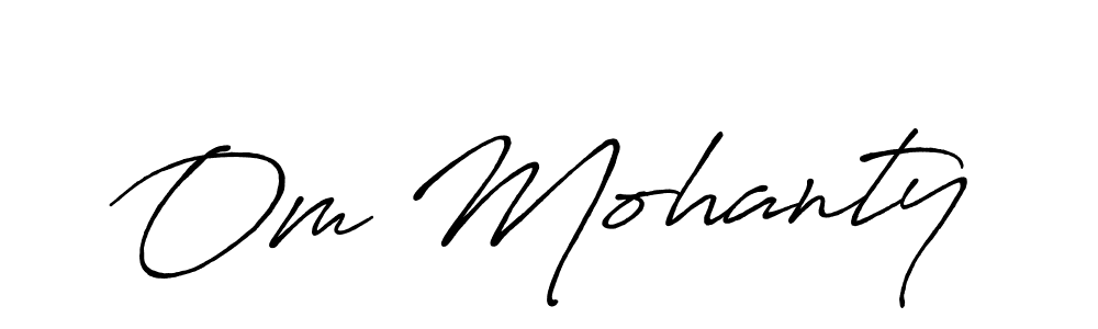 Make a short Om Mohanty signature style. Manage your documents anywhere anytime using Antro_Vectra_Bolder. Create and add eSignatures, submit forms, share and send files easily. Om Mohanty signature style 7 images and pictures png