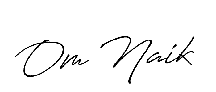 Once you've used our free online signature maker to create your best signature Antro_Vectra_Bolder style, it's time to enjoy all of the benefits that Om Naik name signing documents. Om Naik signature style 7 images and pictures png