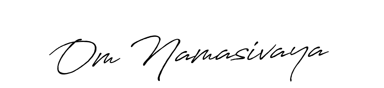Antro_Vectra_Bolder is a professional signature style that is perfect for those who want to add a touch of class to their signature. It is also a great choice for those who want to make their signature more unique. Get Om Namasivaya name to fancy signature for free. Om Namasivaya signature style 7 images and pictures png
