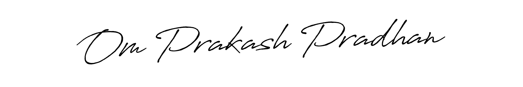 Similarly Antro_Vectra_Bolder is the best handwritten signature design. Signature creator online .You can use it as an online autograph creator for name Om Prakash Pradhan. Om Prakash Pradhan signature style 7 images and pictures png