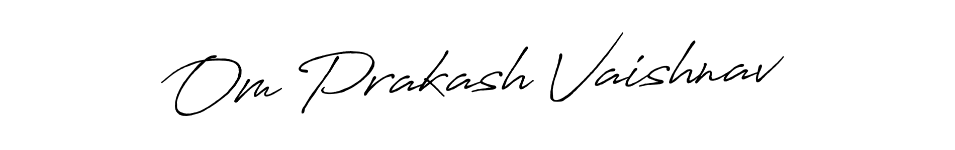 Make a beautiful signature design for name Om Prakash Vaishnav. Use this online signature maker to create a handwritten signature for free. Om Prakash Vaishnav signature style 7 images and pictures png