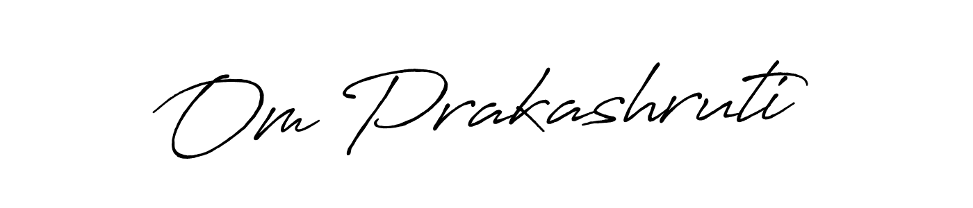 It looks lik you need a new signature style for name Om Prakashruti. Design unique handwritten (Antro_Vectra_Bolder) signature with our free signature maker in just a few clicks. Om Prakashruti signature style 7 images and pictures png