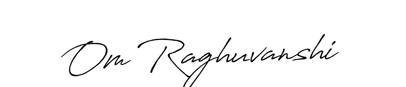 Make a beautiful signature design for name Om Raghuvanshi. Use this online signature maker to create a handwritten signature for free. Om Raghuvanshi signature style 7 images and pictures png