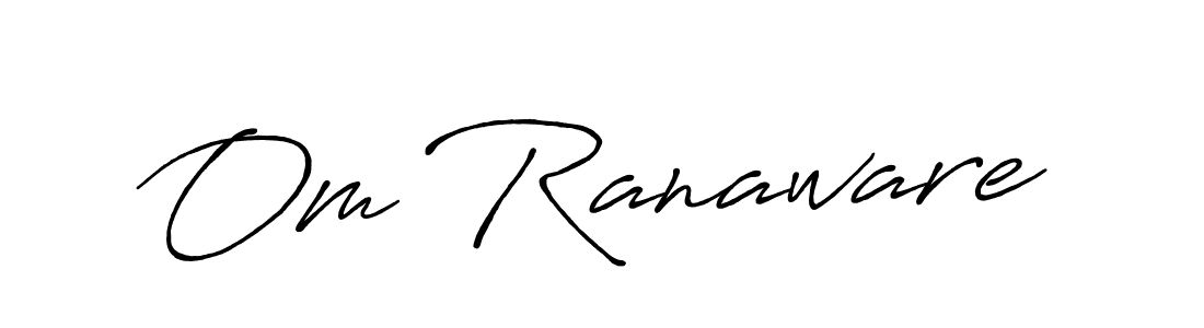 How to Draw Om Ranaware signature style? Antro_Vectra_Bolder is a latest design signature styles for name Om Ranaware. Om Ranaware signature style 7 images and pictures png