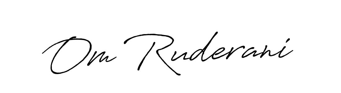 You can use this online signature creator to create a handwritten signature for the name Om Ruderani. This is the best online autograph maker. Om Ruderani signature style 7 images and pictures png
