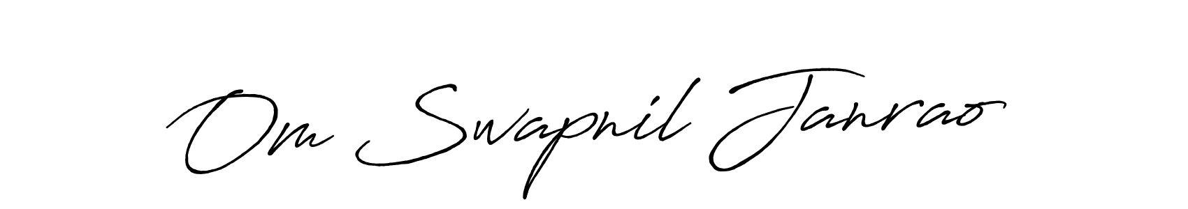 See photos of Om Swapnil Janrao official signature by Spectra . Check more albums & portfolios. Read reviews & check more about Antro_Vectra_Bolder font. Om Swapnil Janrao signature style 7 images and pictures png