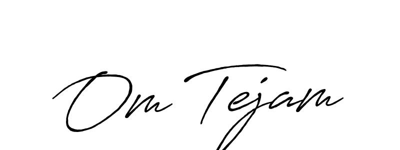 You can use this online signature creator to create a handwritten signature for the name Om Tejam. This is the best online autograph maker. Om Tejam signature style 7 images and pictures png