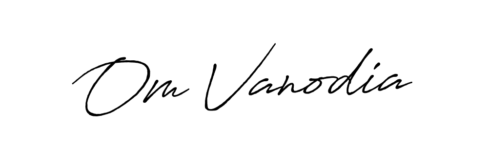 Make a beautiful signature design for name Om Vanodia. Use this online signature maker to create a handwritten signature for free. Om Vanodia signature style 7 images and pictures png