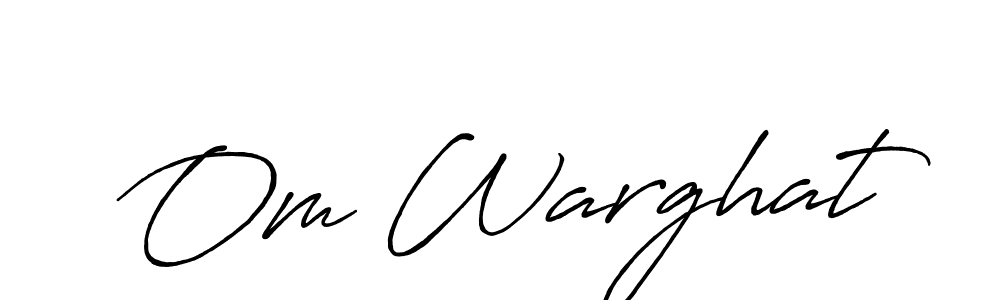 Antro_Vectra_Bolder is a professional signature style that is perfect for those who want to add a touch of class to their signature. It is also a great choice for those who want to make their signature more unique. Get Om Warghat name to fancy signature for free. Om Warghat signature style 7 images and pictures png