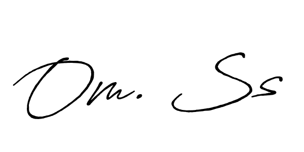 You can use this online signature creator to create a handwritten signature for the name Om. Ss. This is the best online autograph maker. Om. Ss signature style 7 images and pictures png