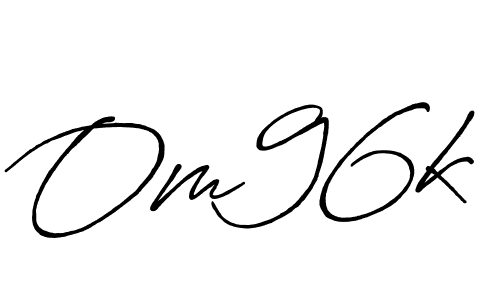 It looks lik you need a new signature style for name Om96k. Design unique handwritten (Antro_Vectra_Bolder) signature with our free signature maker in just a few clicks. Om96k signature style 7 images and pictures png