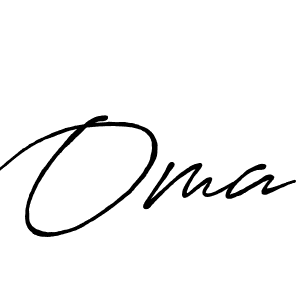 The best way (Antro_Vectra_Bolder) to make a short signature is to pick only two or three words in your name. The name Oma include a total of six letters. For converting this name. Oma signature style 7 images and pictures png