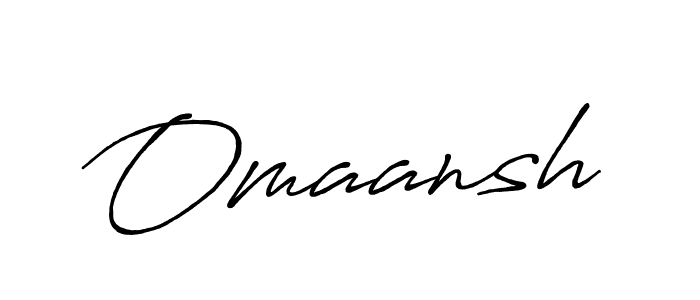 You can use this online signature creator to create a handwritten signature for the name Omaansh. This is the best online autograph maker. Omaansh signature style 7 images and pictures png