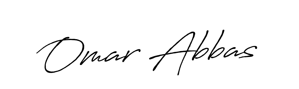 It looks lik you need a new signature style for name Omar Abbas. Design unique handwritten (Antro_Vectra_Bolder) signature with our free signature maker in just a few clicks. Omar Abbas signature style 7 images and pictures png