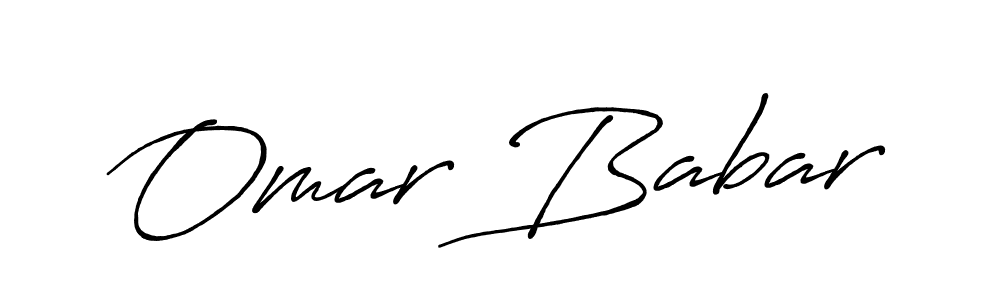 Make a beautiful signature design for name Omar Babar. Use this online signature maker to create a handwritten signature for free. Omar Babar signature style 7 images and pictures png