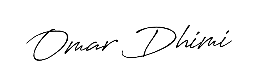 Antro_Vectra_Bolder is a professional signature style that is perfect for those who want to add a touch of class to their signature. It is also a great choice for those who want to make their signature more unique. Get Omar Dhimi name to fancy signature for free. Omar Dhimi signature style 7 images and pictures png