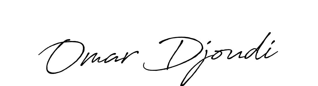 Use a signature maker to create a handwritten signature online. With this signature software, you can design (Antro_Vectra_Bolder) your own signature for name Omar Djoudi. Omar Djoudi signature style 7 images and pictures png