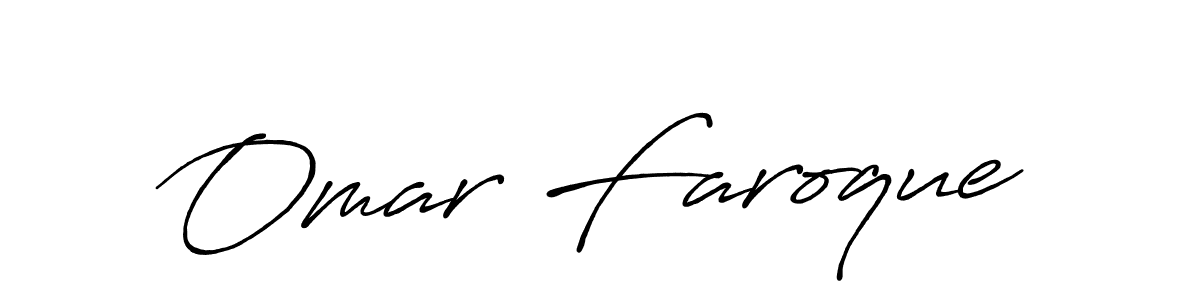 It looks lik you need a new signature style for name Omar Faroque. Design unique handwritten (Antro_Vectra_Bolder) signature with our free signature maker in just a few clicks. Omar Faroque signature style 7 images and pictures png