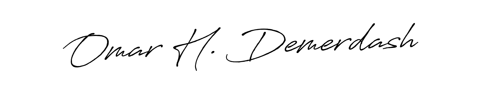 This is the best signature style for the Omar H. Demerdash name. Also you like these signature font (Antro_Vectra_Bolder). Mix name signature. Omar H. Demerdash signature style 7 images and pictures png