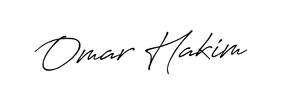 Make a beautiful signature design for name Omar Hakim. With this signature (Antro_Vectra_Bolder) style, you can create a handwritten signature for free. Omar Hakim signature style 7 images and pictures png