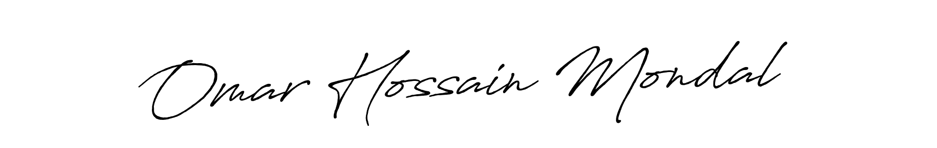 Make a beautiful signature design for name Omar Hossain Mondal. Use this online signature maker to create a handwritten signature for free. Omar Hossain Mondal signature style 7 images and pictures png