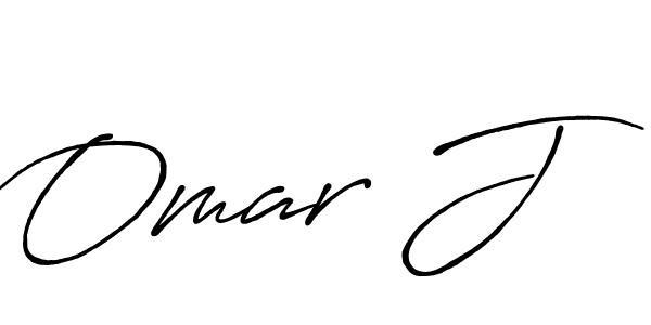 Similarly Antro_Vectra_Bolder is the best handwritten signature design. Signature creator online .You can use it as an online autograph creator for name Omar J. Omar J signature style 7 images and pictures png